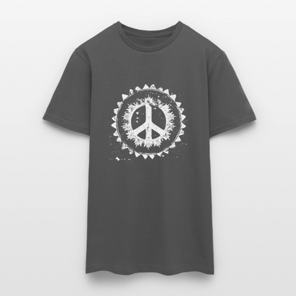 Urban Retro Peace Zeichen - Männer T-Shirt - by Artful Alchemist