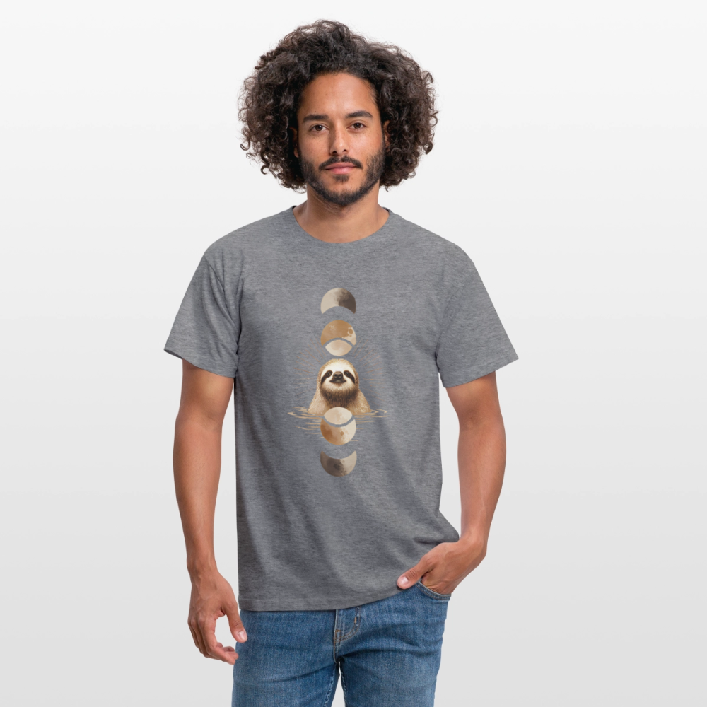 Lunar Sloth – Spirituelles Faultier - Männer T-Shirt - by Artful Alchemist