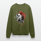 Oktopus Design – Tiefsee trifft Kunst - Männer Premium Pullover - Khaki