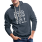 Babbel mich net voll - Herren Premium Hoodie - Jeansblau