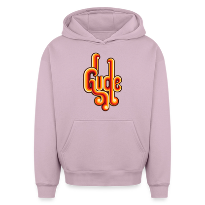 Gude Retro – Oversized Heavyweight Unisex Hoodie - Altrosa