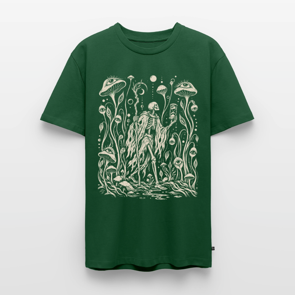 Forest Wanderer – Männer Premium T-Shirt - Flaschengrün