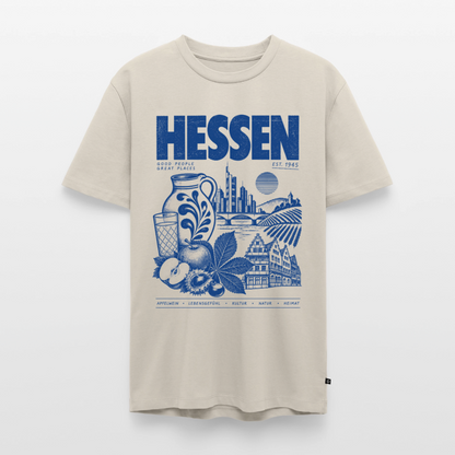 Hessen – Männer Premium T-Shirt - Beige