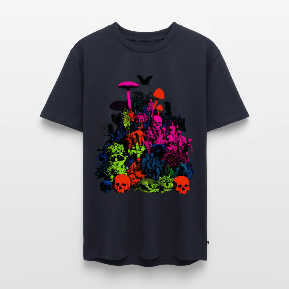 Neon Oddities – Männer Premium T-Shirt - Navy