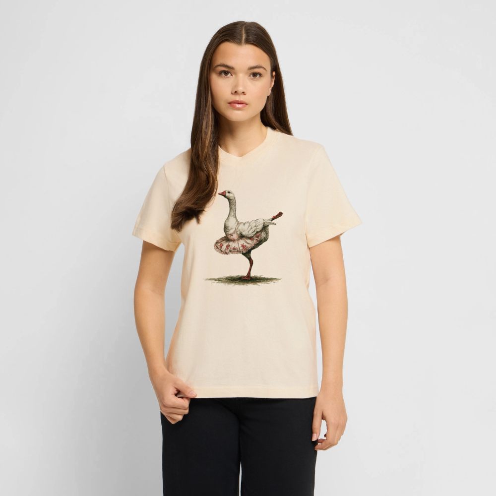 Gänseballerina - RELAXED FIT Unisex Organic T-Shirt - by Artful Alchemist