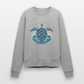 Ocean Spirit – Meeresschildkröte - Frauen Premium Pullover - Grau meliert