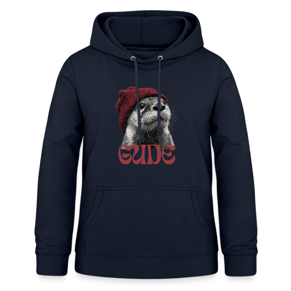 Gude Otter - Frauen Hoodie - Navy