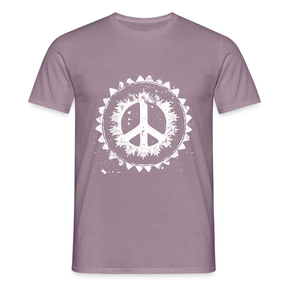 Urban Retro Peace Zeichen - Männer T-Shirt - by Artful Alchemist