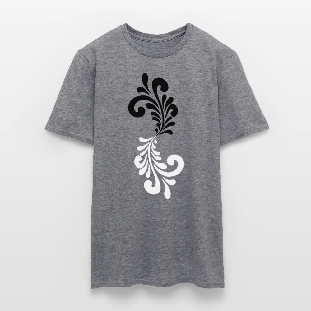 Bembel Ornamente schwarz/weiß - Männer Shirt - by Artful Alchemist