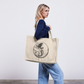 Mystische Meerjungfrau - recycelter Shopping Bag - Naturweiß