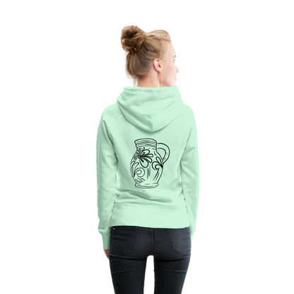 Frankfurter Bembel - Hessisch Mundart - Frauen Premium Hoodie - by Artful Alchemist