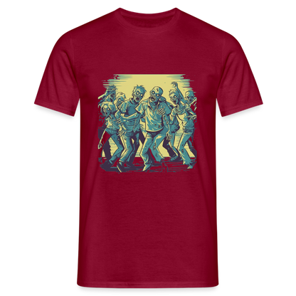 Tanzende Zombies - Gruseliges Zombie Motiv - Männer T-Shirt - by Artful Alchemist