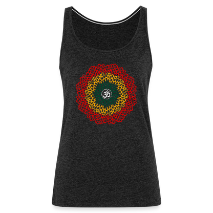 Yogi, Prana Mandala Om im Reggae Stil - Frauen Premium Tank Top - by Artful Alchemist