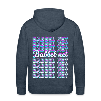 Babbel net - Hessisch Mundart - Männer Premium Hoodie - by Artful Alchemist