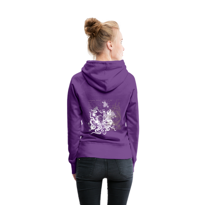 Vintage Steampunk Oktopus Motiv - Frauen Premium Hoodie - by Artful Alchemist