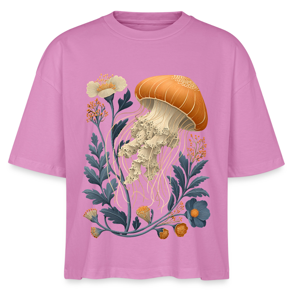 Ocean Bloom – Medusen-Art Boxy Bio-Shirt - Stanley/Stella Frauen Boxy Bio-T-Shirt Nova - by Artful Alchemist