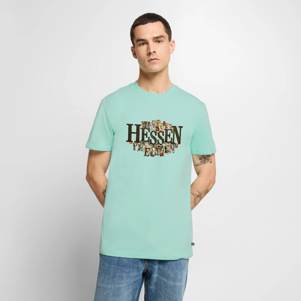 Hessen Collage - Männer Premium T-Shirt - Mint 