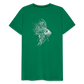 Rotfeuerfisch - Monochrom - Männer Premium T-Shirt - Kelly Green