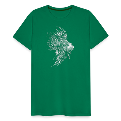 Rotfeuerfisch - Monochrom - Männer Premium T-Shirt - by Artful Alchemist