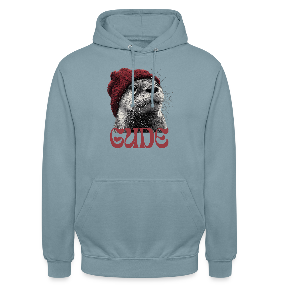 Gude Otter - Unisex Hoodie - Nebelblau