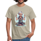 Coole Yoga Oma - Meditation im besten Alter  - Männer T-Shirt - Sandbeige