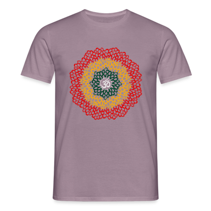 Yogi, Prana Mandala Om im Reggae Stil - Männer T-Shirt - by Artful Alchemist
