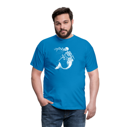 Florale Skelett Meerjungfrau - Männer T-Shirt - by Artful Alchemist