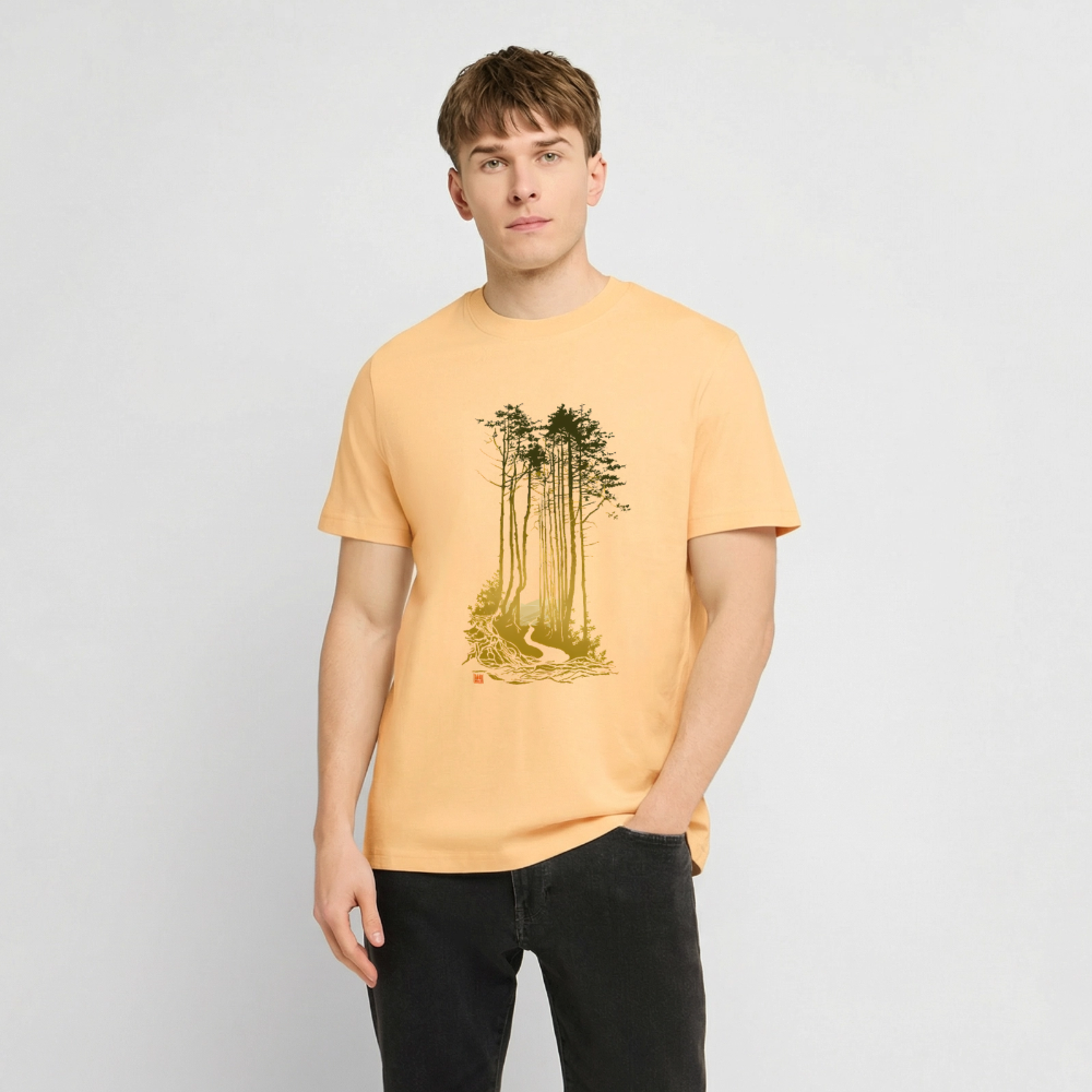 Waldpfad – Relaxed Fit Unisex Organic T-Shirt - by Artful Alchemist