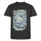 Vintage Hammerhai im japanischen inspirierten Tattoo Stil - Männer Premium T-Shirts - Anthrazit meliert