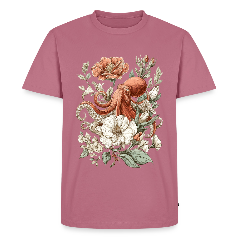 Leviathan Bloom – Vintage Octopus - Männer Premium T-Shirt - by Artful Alchemist