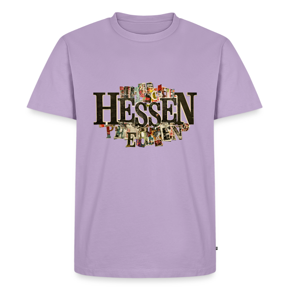 Hessen Collage - Männer Premium T-Shirt - Lavendel