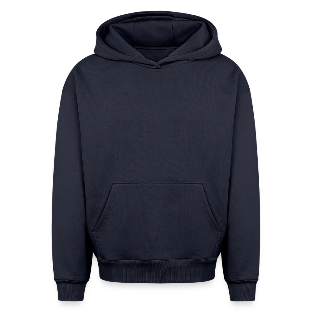 Nature Spiral – Oversized Heavyweight Unisex Hoodie - Navy