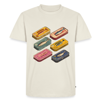 Vintage Sardine Cans Collective - Männer Premium T-Shirt - by Artful Alchemist