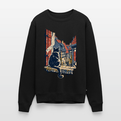 Altstadt-Katze – Männer Premium Pullover - by Artful Alchemist