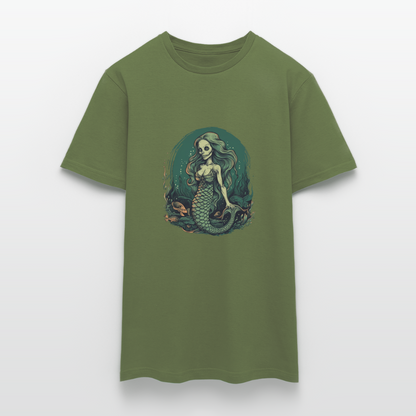 Comic Ghul Zombie Meerjungfrau - Männer T-Shirt - by Artful Alchemist