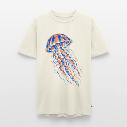 Jellyfish Ink – Männer Premium T-Shirt - Naturweiß
