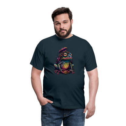Trippy Pilz Frosch - Psychedelisches Motiv - Männer T-Shirt - by Artful Alchemist