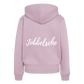 Jobbelsche - Hessisch Mundart - Frauen Premium Kapuzen Jacke - Altrosa