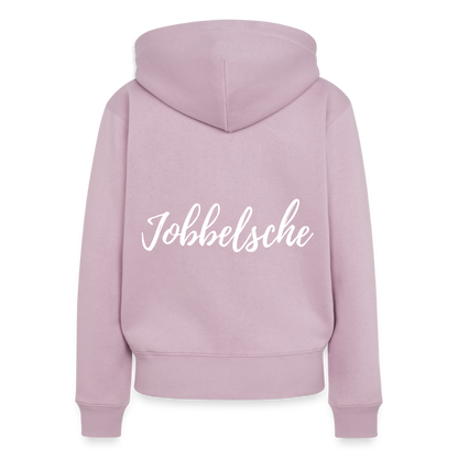 Jobbelsche - Hessisch Mundart - Frauen Premium Kapuzen Jacke - by Artful Alchemist
