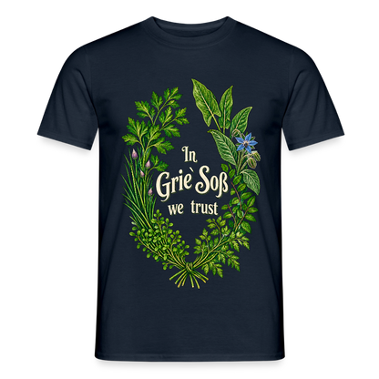 In Grie` Soß we trust - Männer T-Shirt - by Artful Alchemist