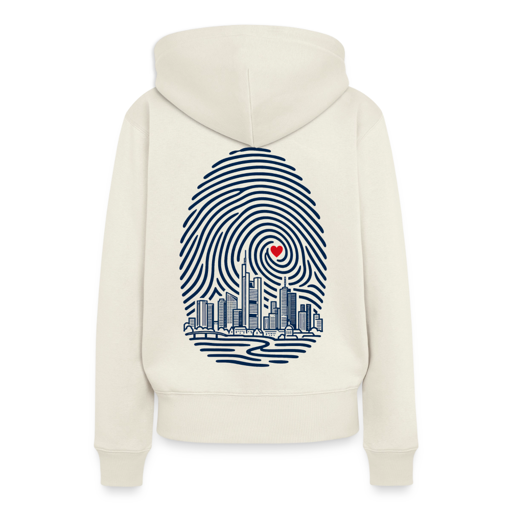 Frankfurt im Herzen - Frauen Premium Hoodie - by Artful Alchemist