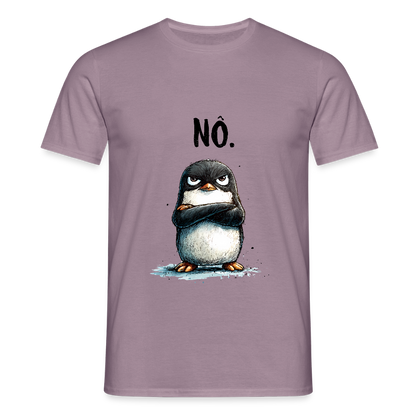 Grumpy Penguin "Nö" - Männer T-Shirt - by Artful Alchemist