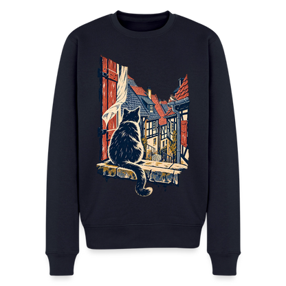 Altstadt-Katze – Männer Premium Pullover - by Artful Alchemist