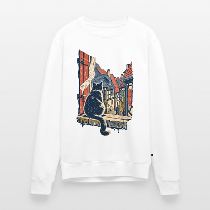 Altstadt-Katze – Männer Premium Pullover - by Artful Alchemist