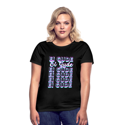 Ei Gude - Hessisch Mundart - Frauen T-Shirt - by Artful Alchemist