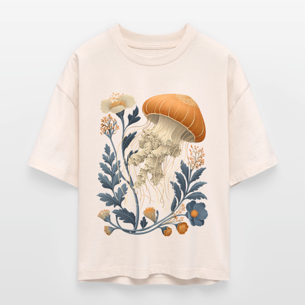 Ocean Bloom – Medusen-Art Boxy Bio-Shirt - Stanley/Stella Frauen Boxy Bio-T-Shirt Nova - by Artful Alchemist
