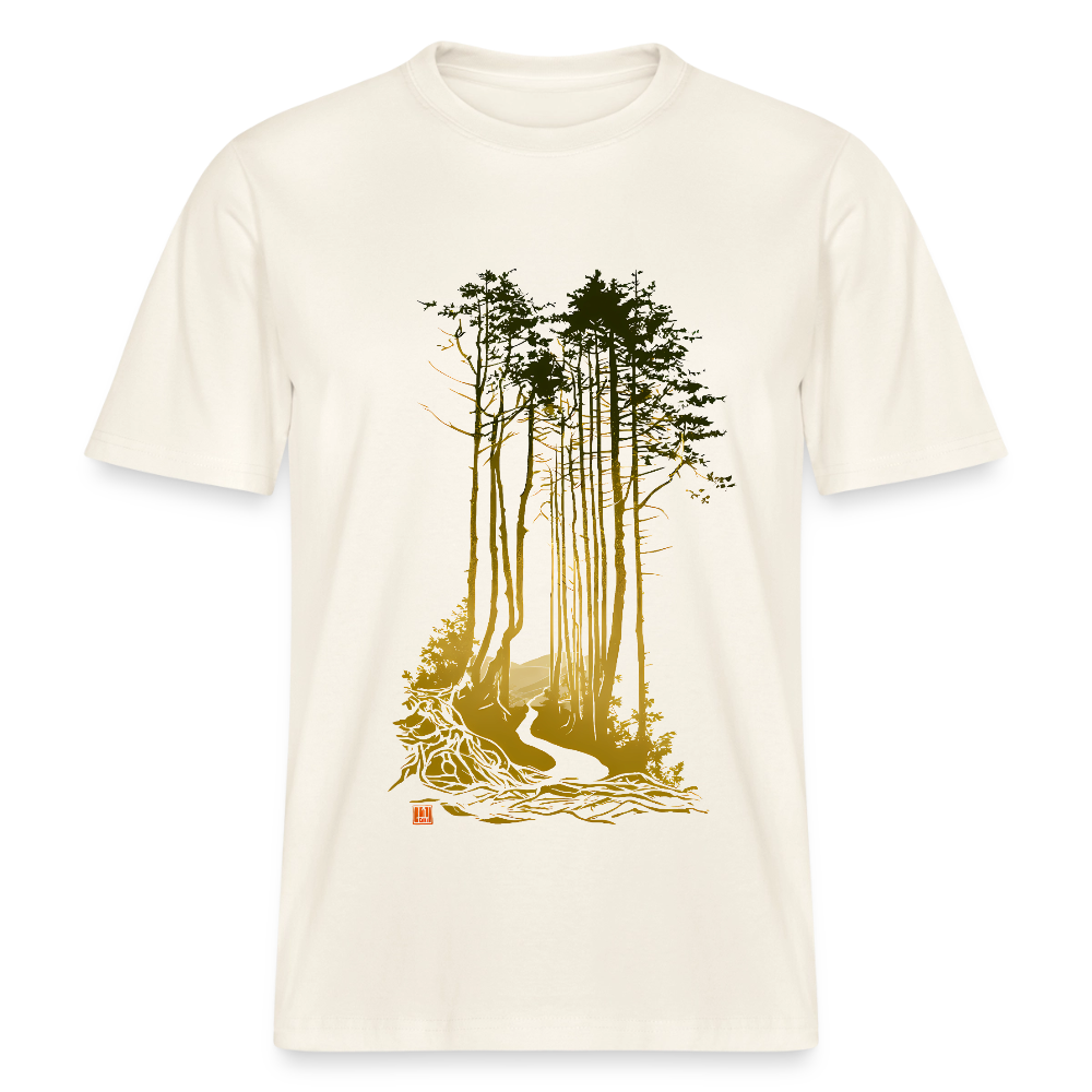 Waldpfad – Relaxed Fit Unisex Organic T-Shirt - by Artful Alchemist