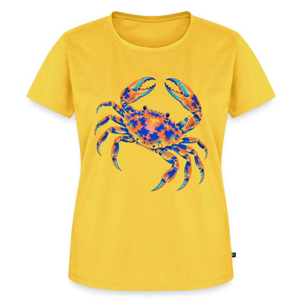 Crab Ink – Frauen Premium T-Shirt - Sonnengelb