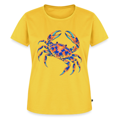 Crab Ink – Frauen Premium T-Shirt - Sonnengelb