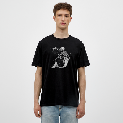 Florale Skelett Meerjungfrau - Männer T-Shirt - by Artful Alchemist